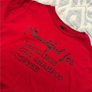 Gildan Red Thankful Tee - Short Sleeve